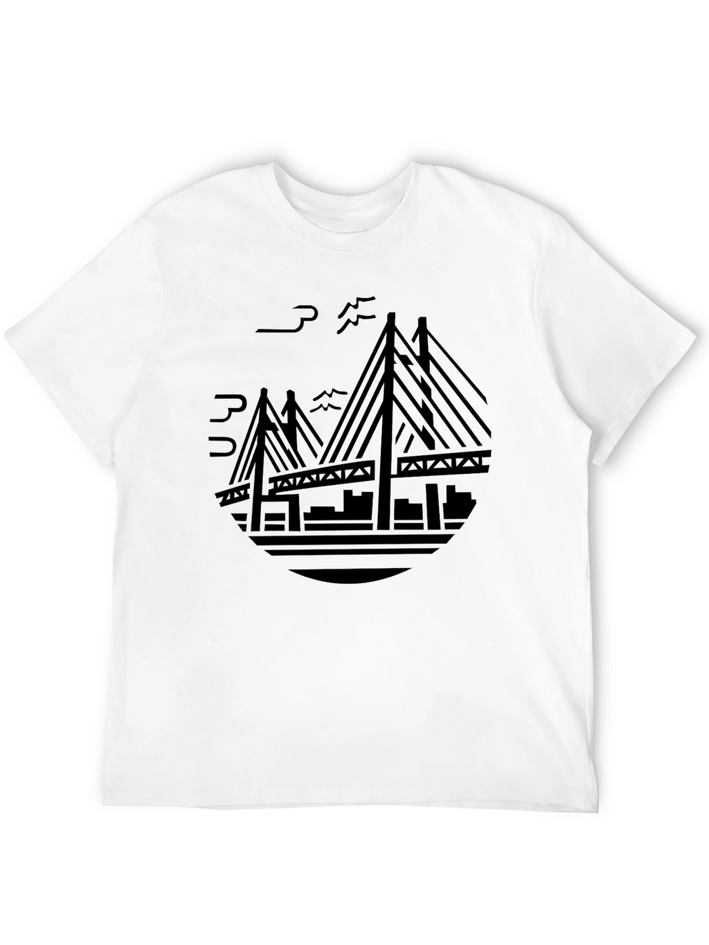Black Graphic T-Shirt - Bridge City Design