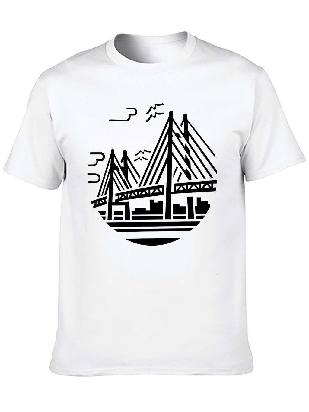 Black Graphic T-Shirt - Bridge City Design