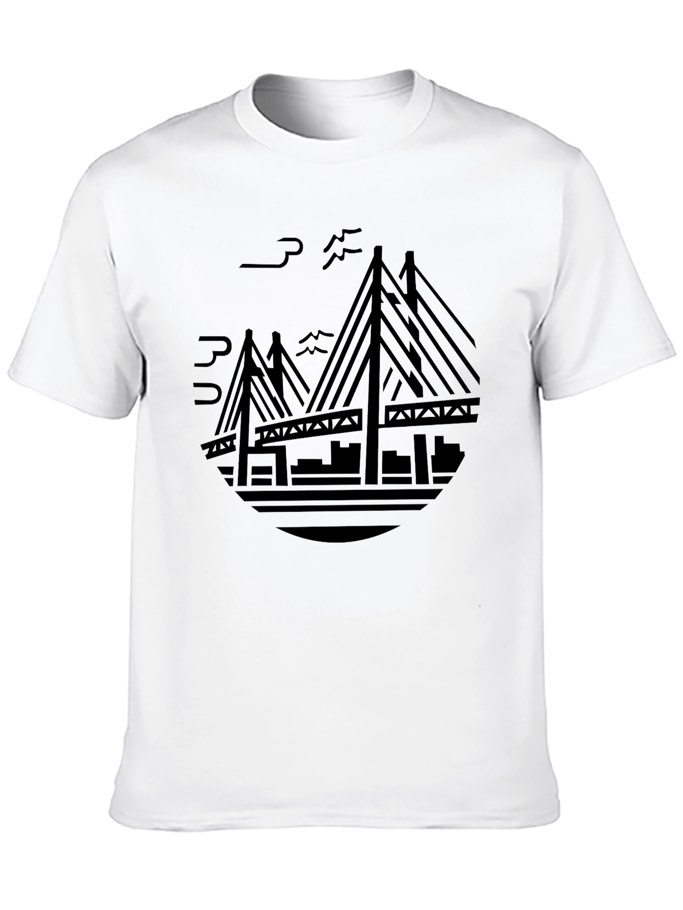 Black Graphic T-Shirt - Bridge City Design