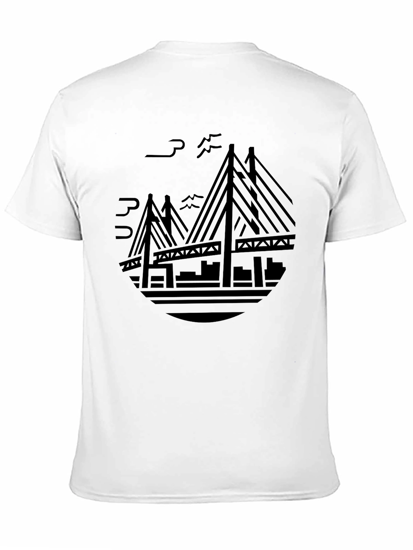 Black Graphic T-Shirt - Bridge City Design
