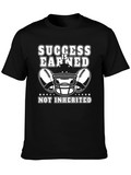 Success Is Earned Football T-Shirt