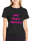 Love Peace Harmony Graphic T-Shirt