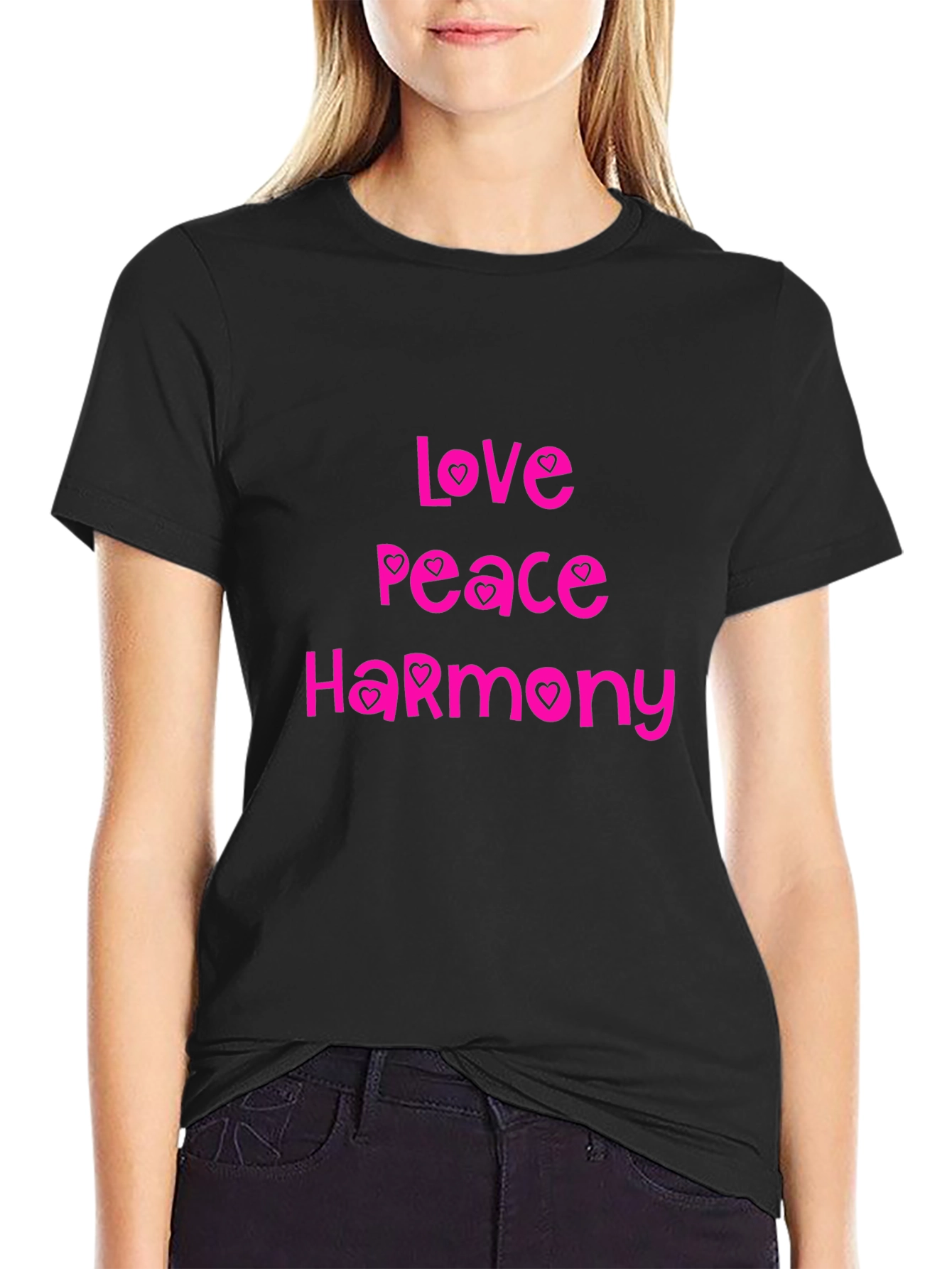 Love Peace Harmony Graphic T-Shirt