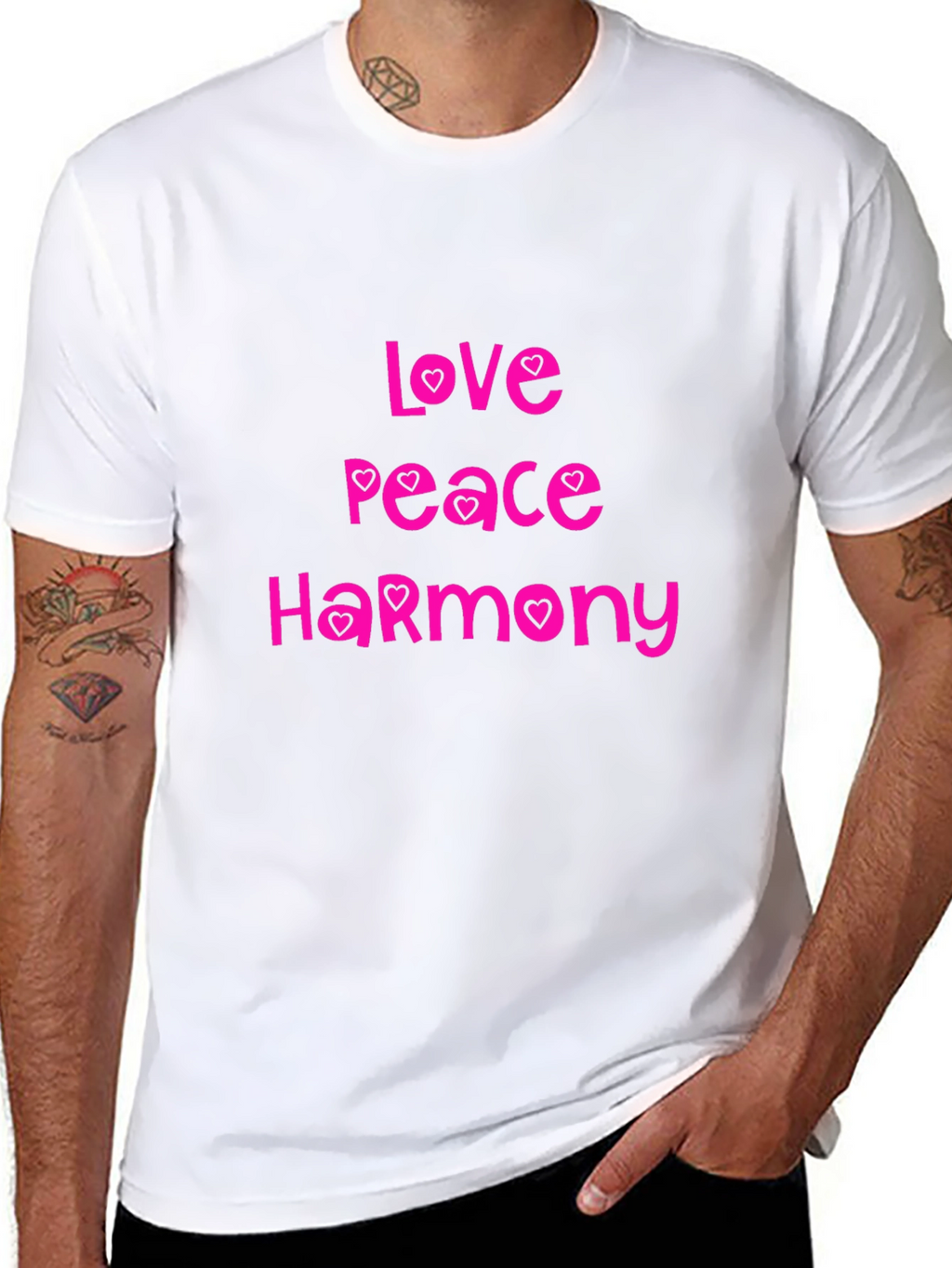 Love Peace Harmony Graphic T-Shirt
