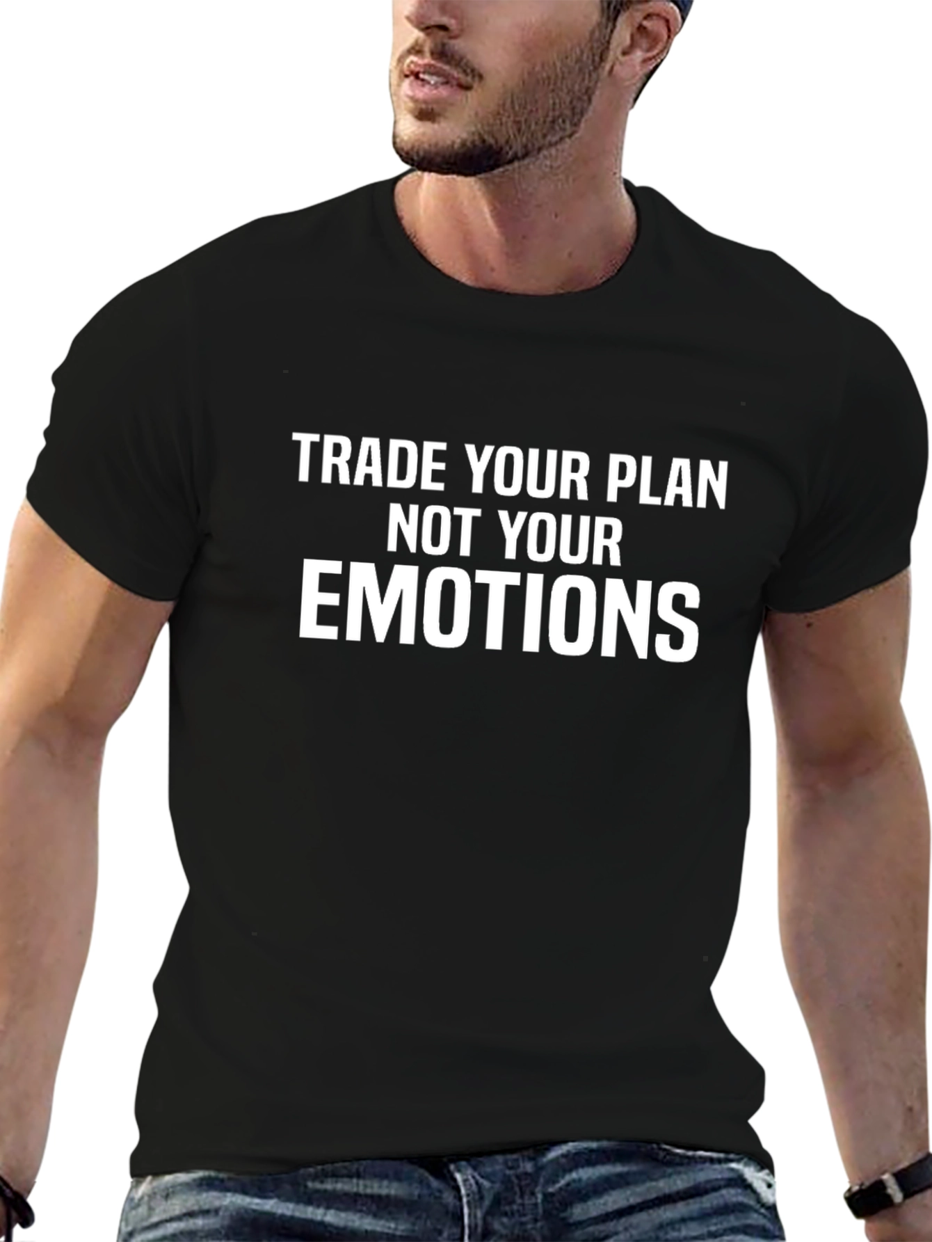 Trade Your Plan T-Shirt: Stock Market Trading Motivation Tee