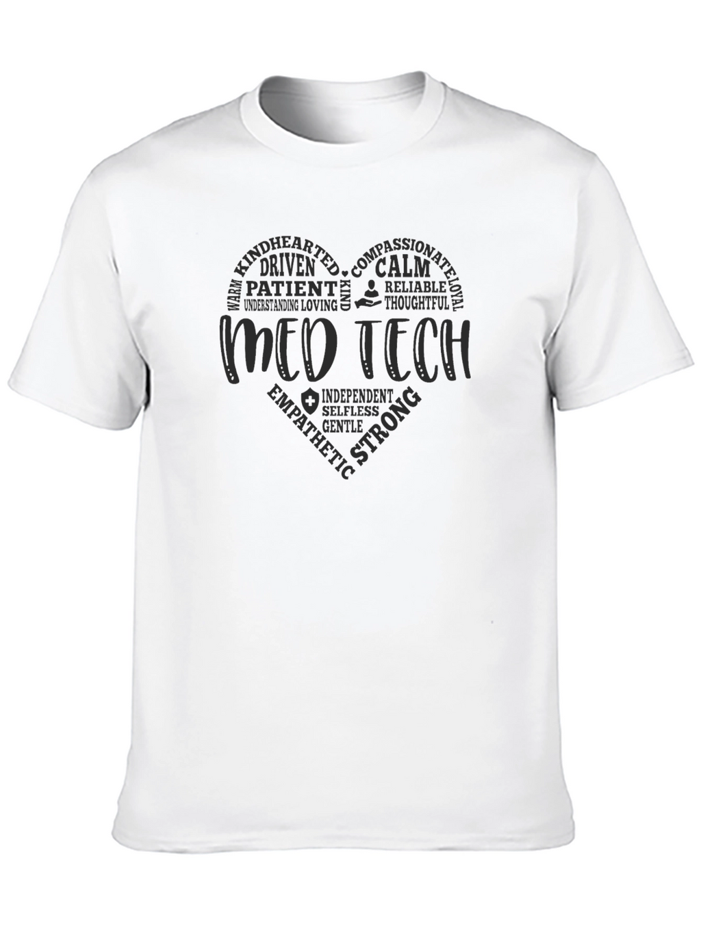 Med Tech Heart T-Shirt - Appreciation Gift