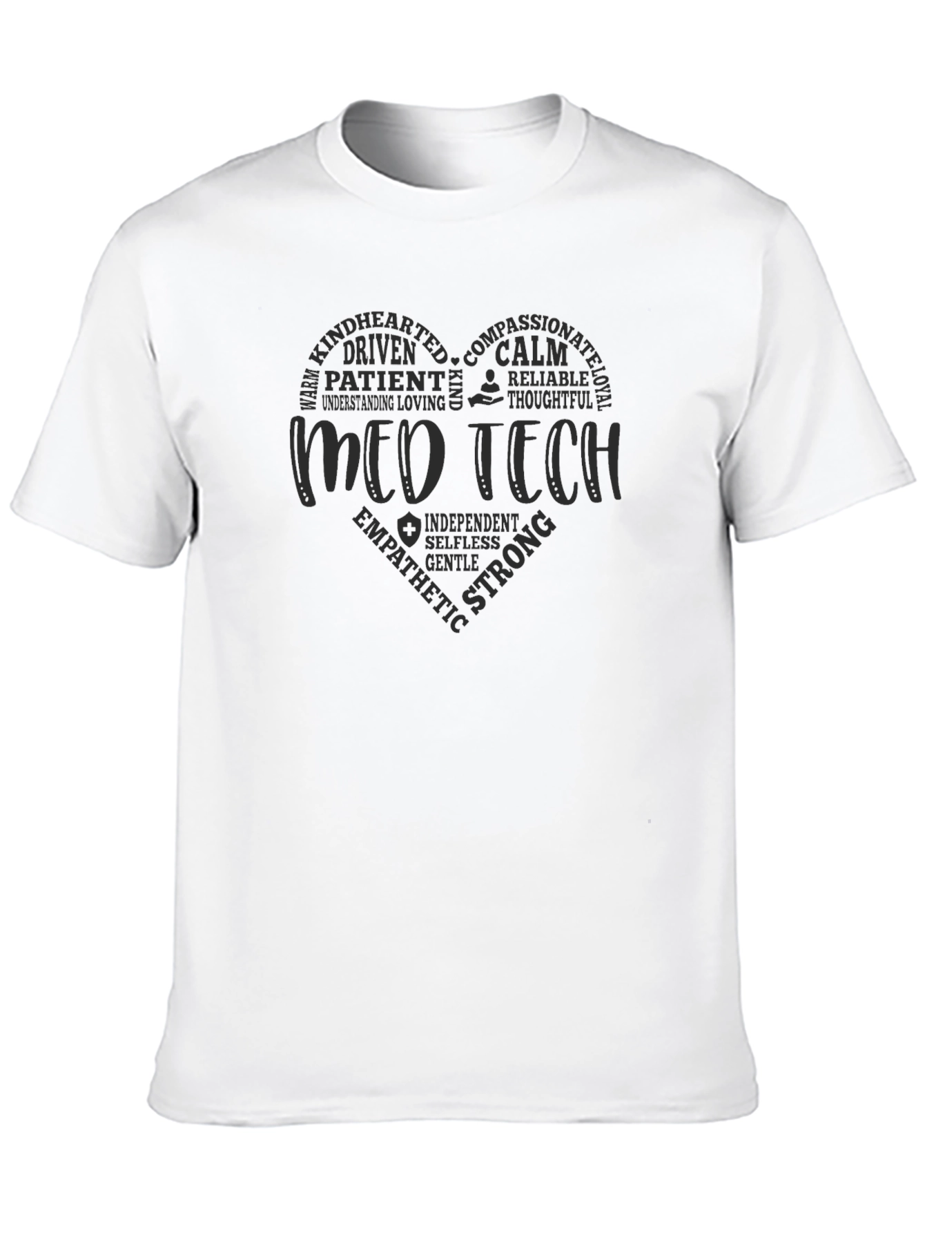 Med Tech Heart T-Shirt - Appreciation Gift