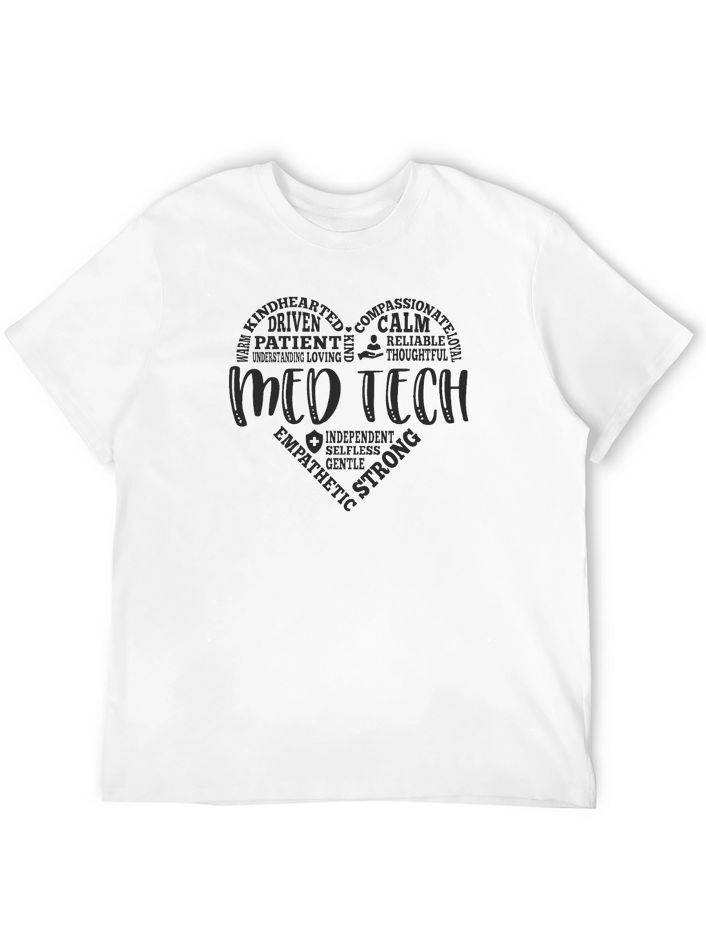 Med Tech Heart T-Shirt - Appreciation Gift