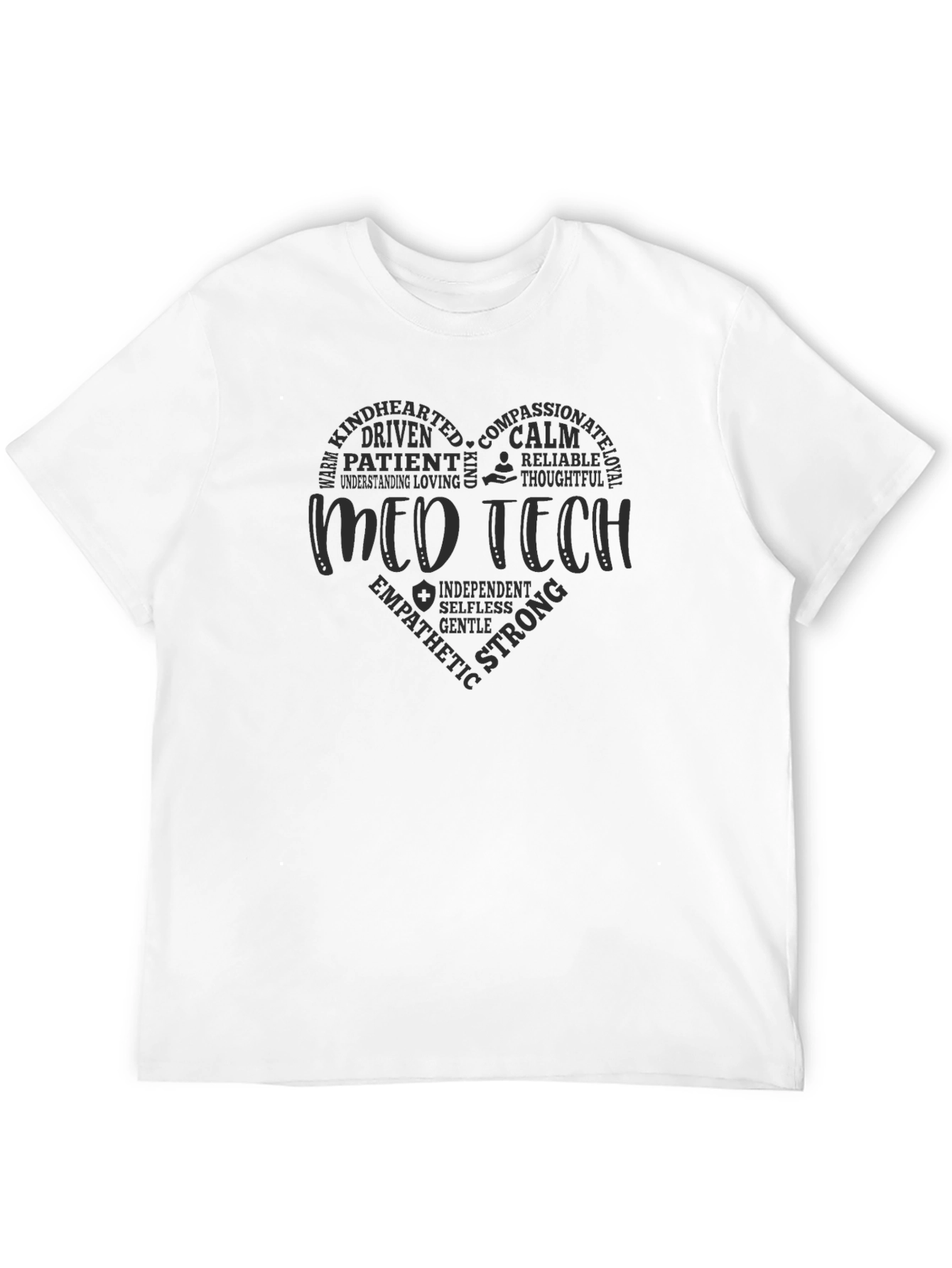 Med Tech Heart T-Shirt - Appreciation Gift