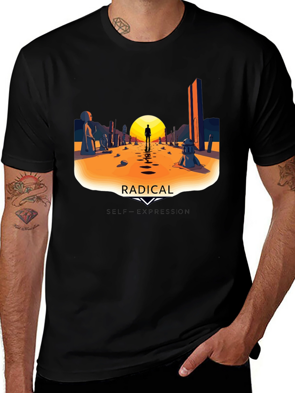 Radical Self Expression Graphic Tee