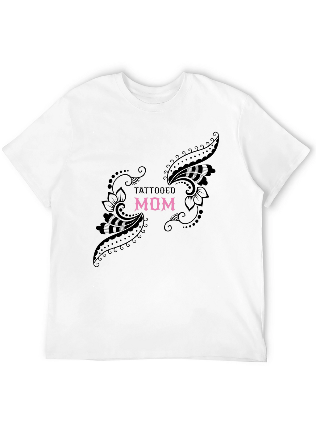 Tattooed Mom Black Graphic Tee
