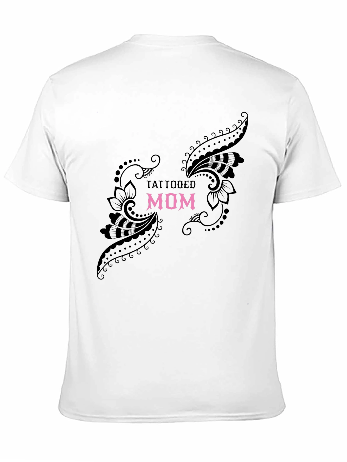 Tattooed Mom Black Graphic Tee