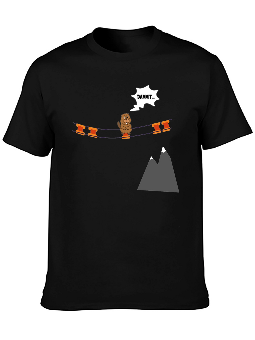 Retro Gamer Beaver T-Shirt
