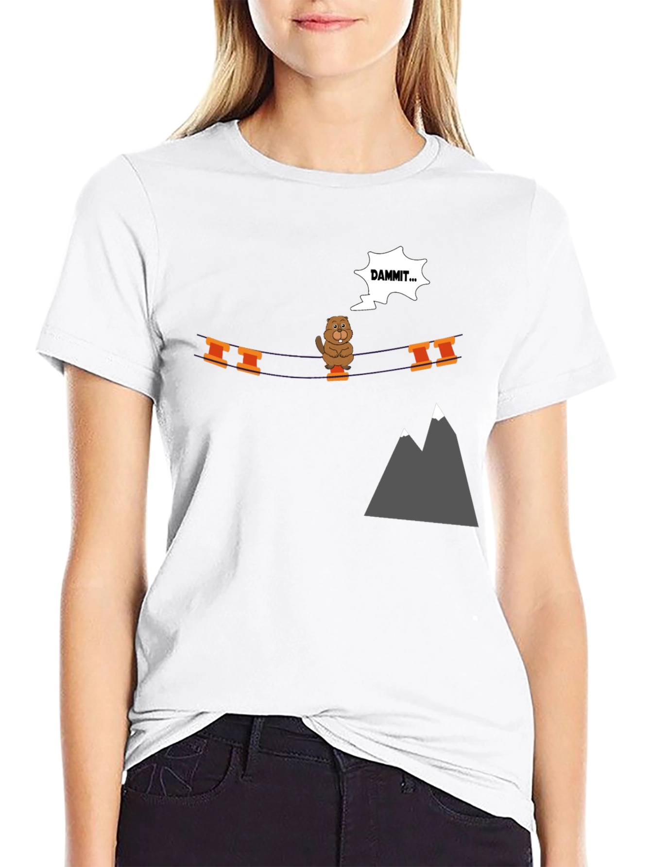 Retro Gamer Beaver T-Shirt