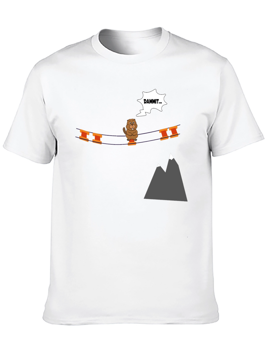 Retro Gamer Beaver T-Shirt