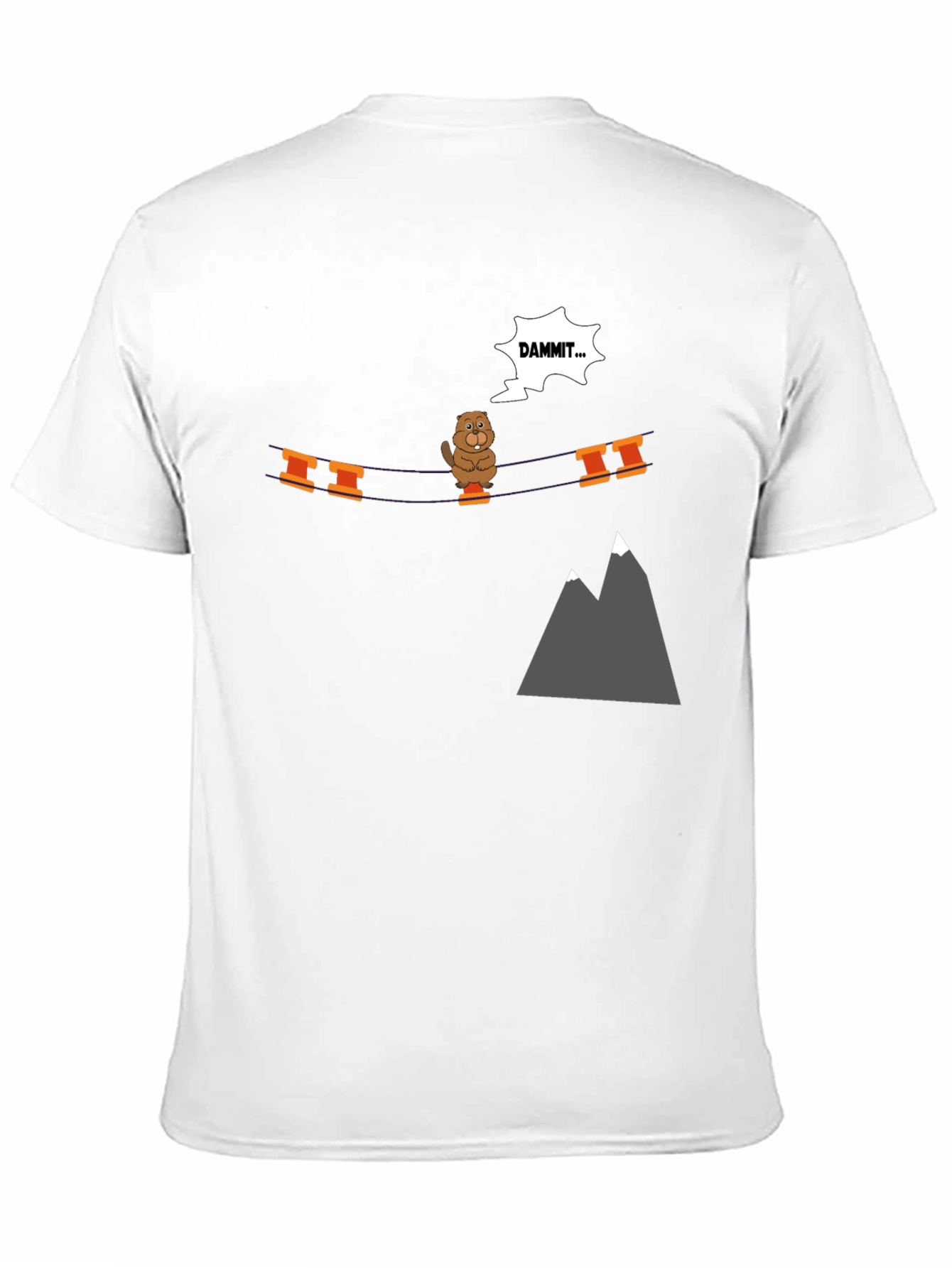 Retro Gamer Beaver T-Shirt