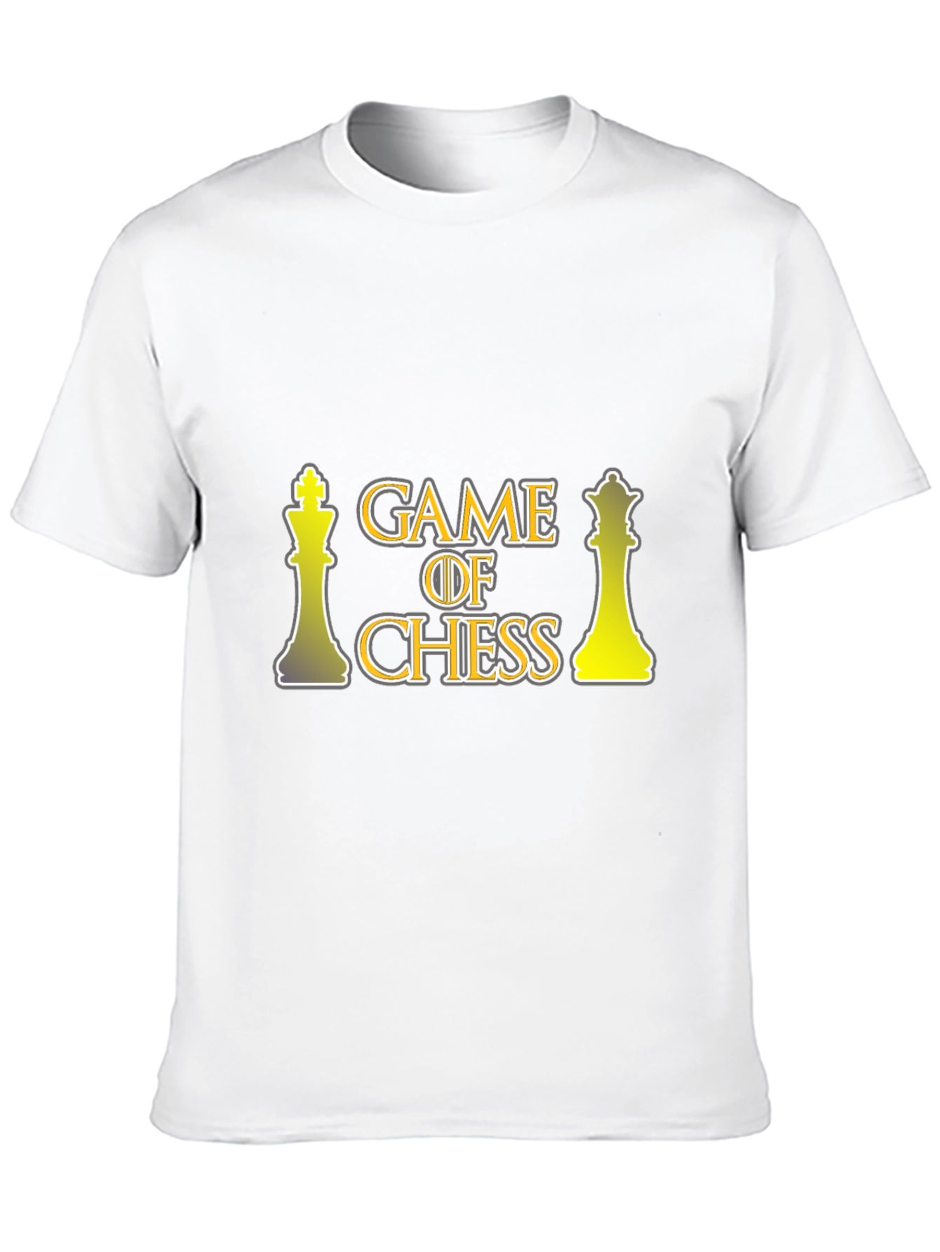 Game of Chess Graphic T-Shirt - Black