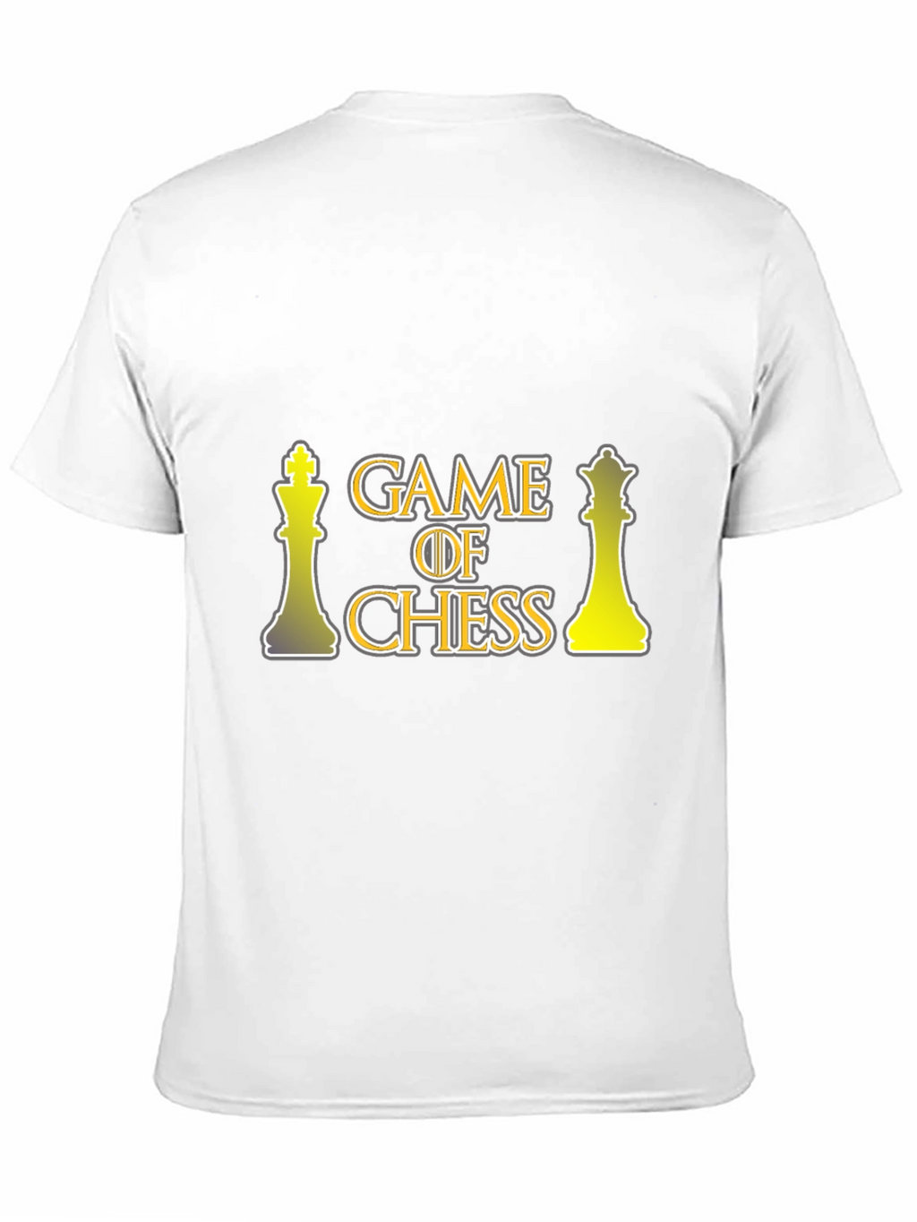 Game of Chess Graphic T-Shirt - Black