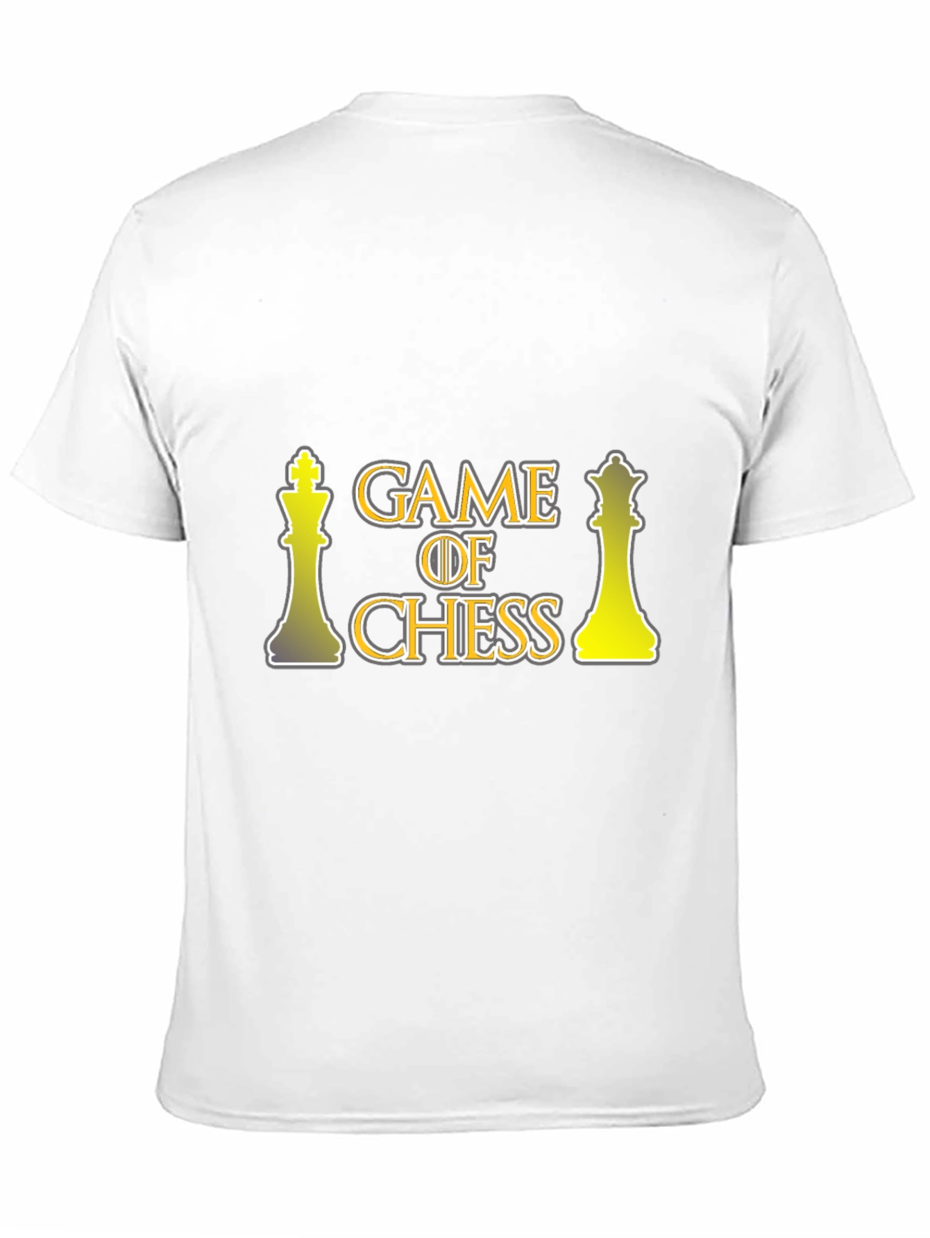 Game of Chess Graphic T-Shirt - Black
