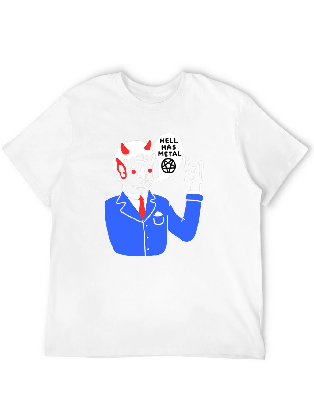 Hell Has Metal T-Shirt - Devil Graphic Tee
