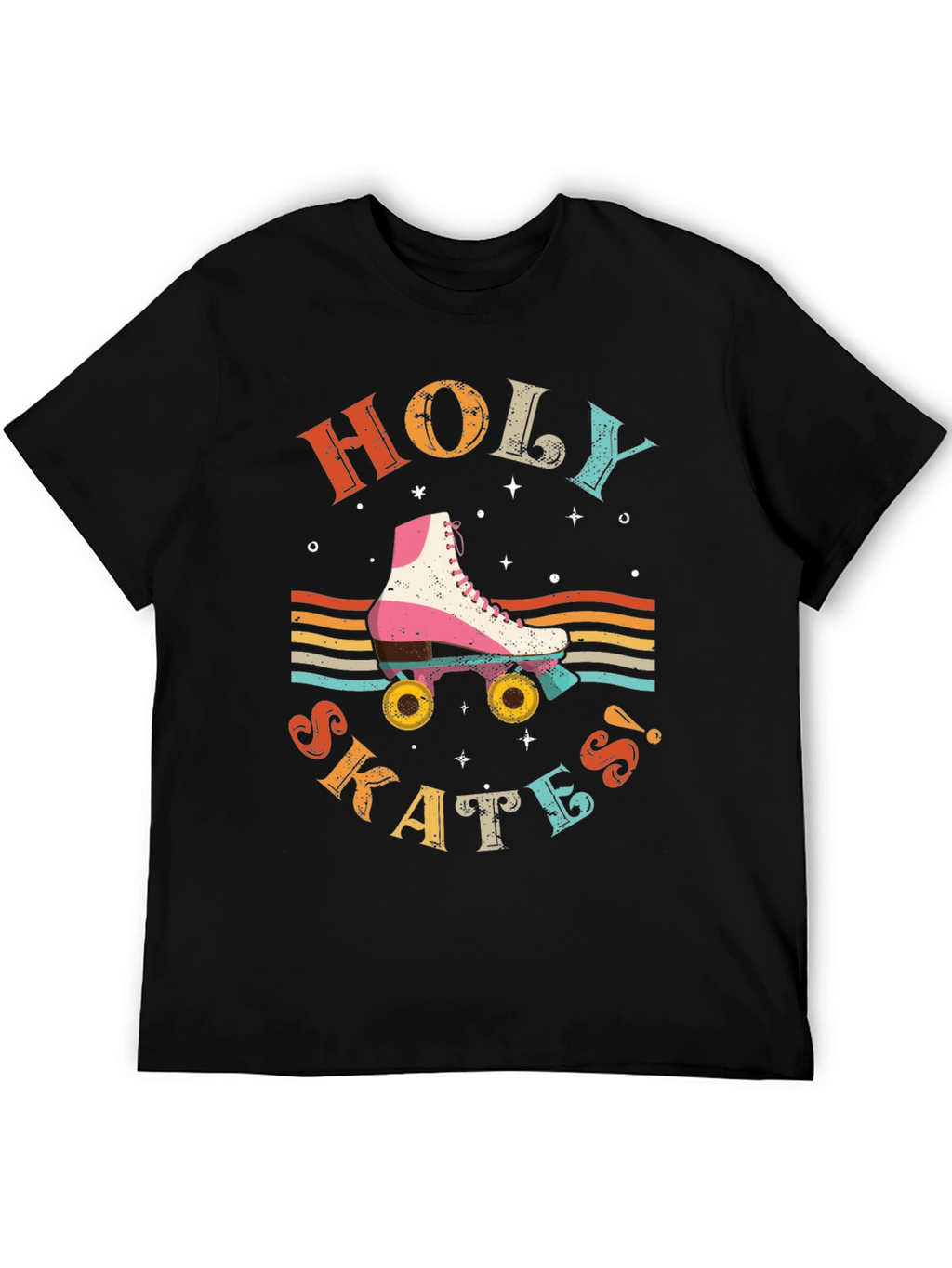 Retro Holy Skates Graphic T-Shirt