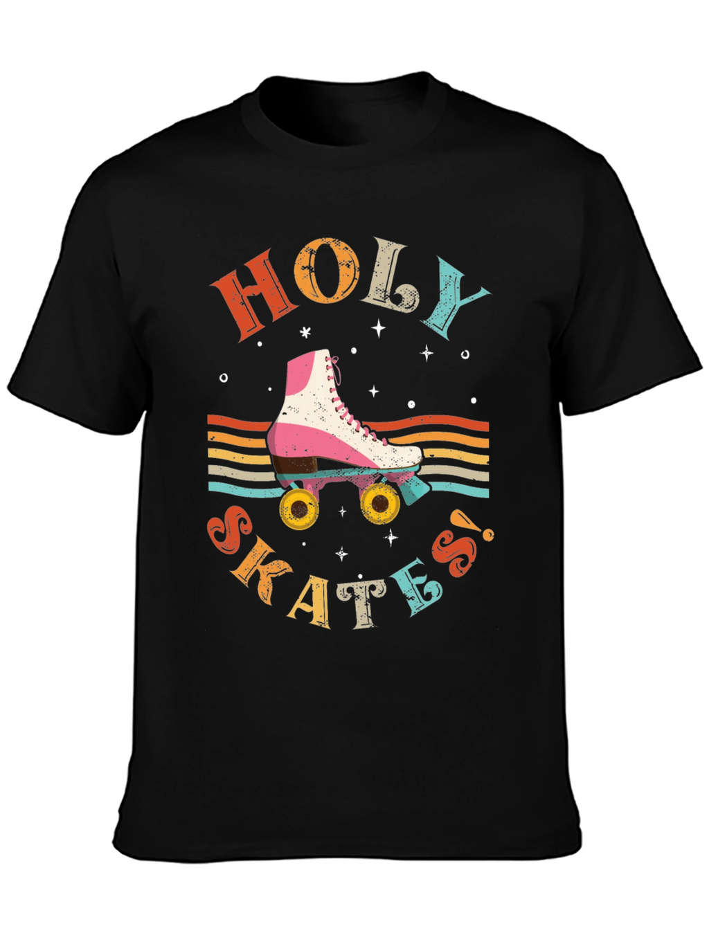 Retro Holy Skates Graphic T-Shirt