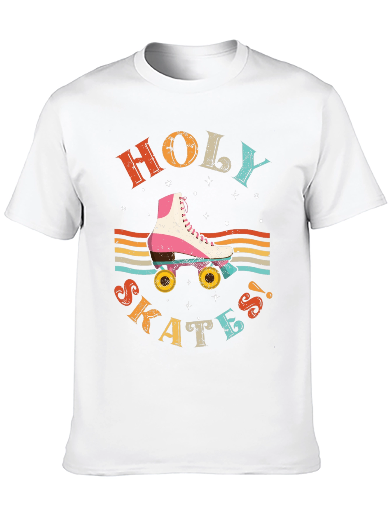 Retro Holy Skates Graphic T-Shirt
