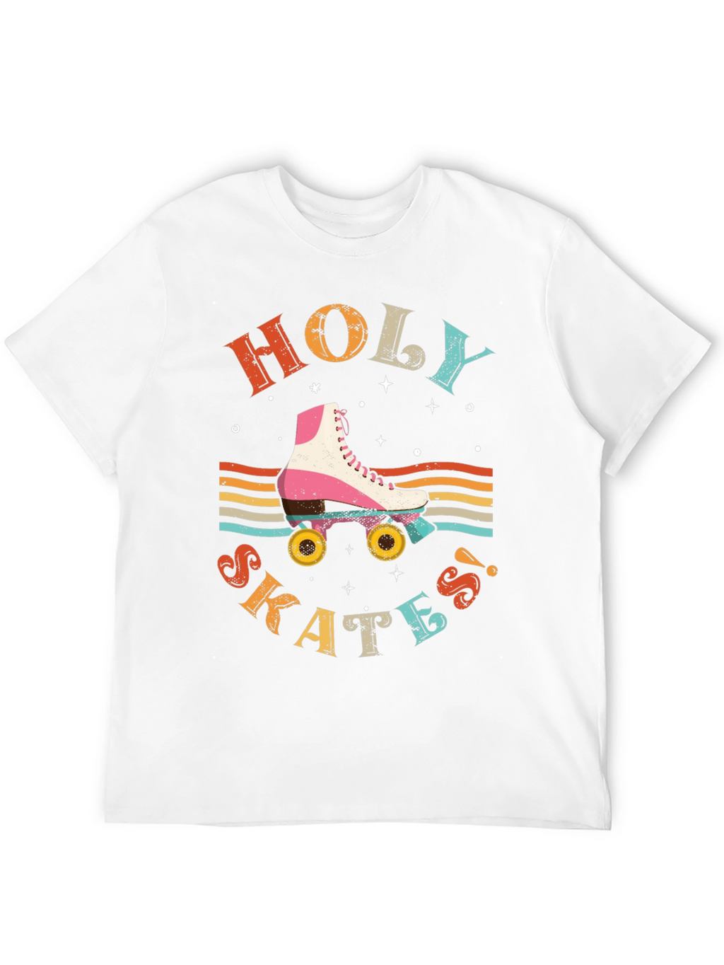 Retro Holy Skates Graphic T-Shirt