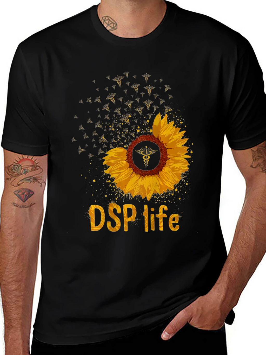 DSP Life Sunflower Graphic Tee