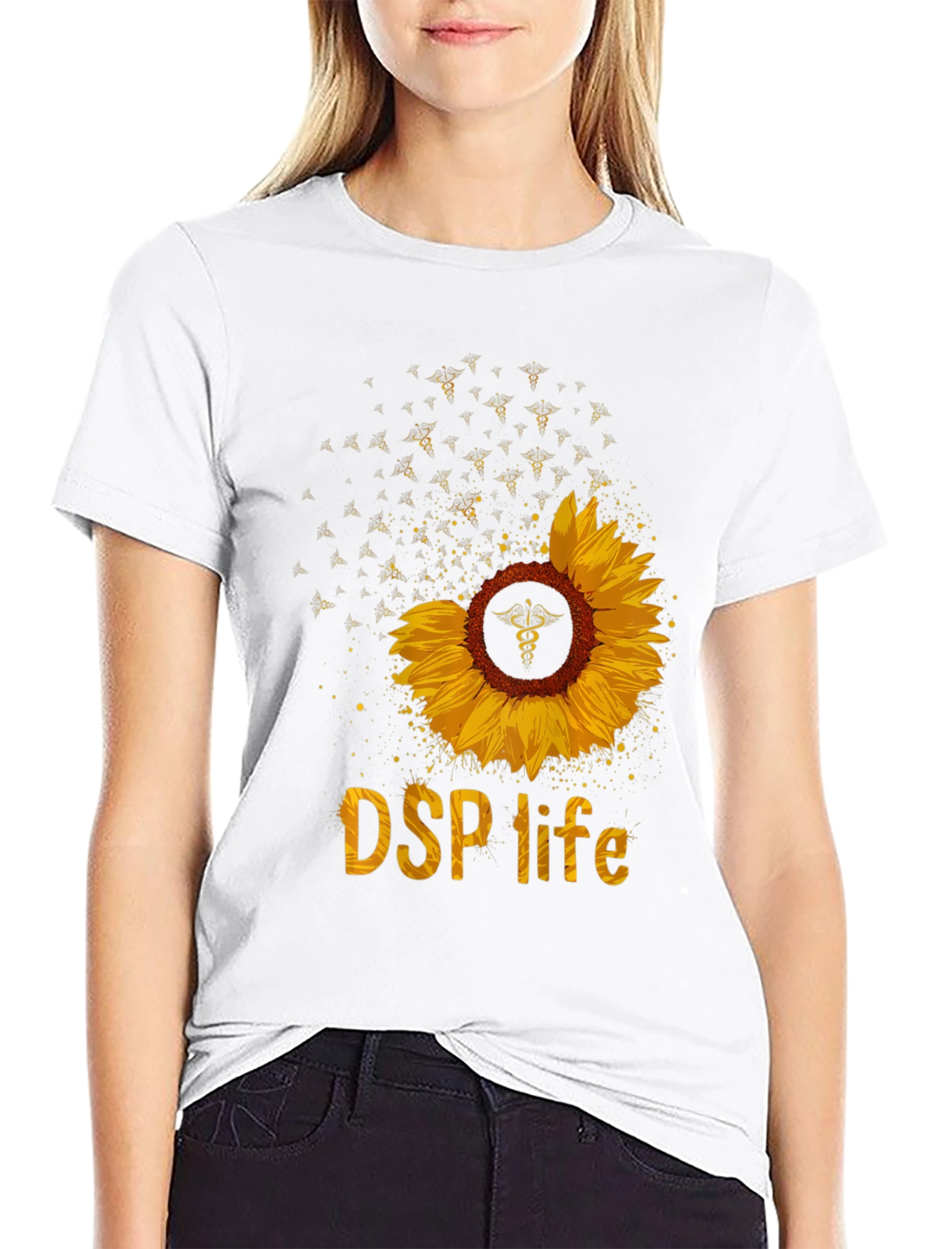 DSP Life Sunflower Graphic Tee
