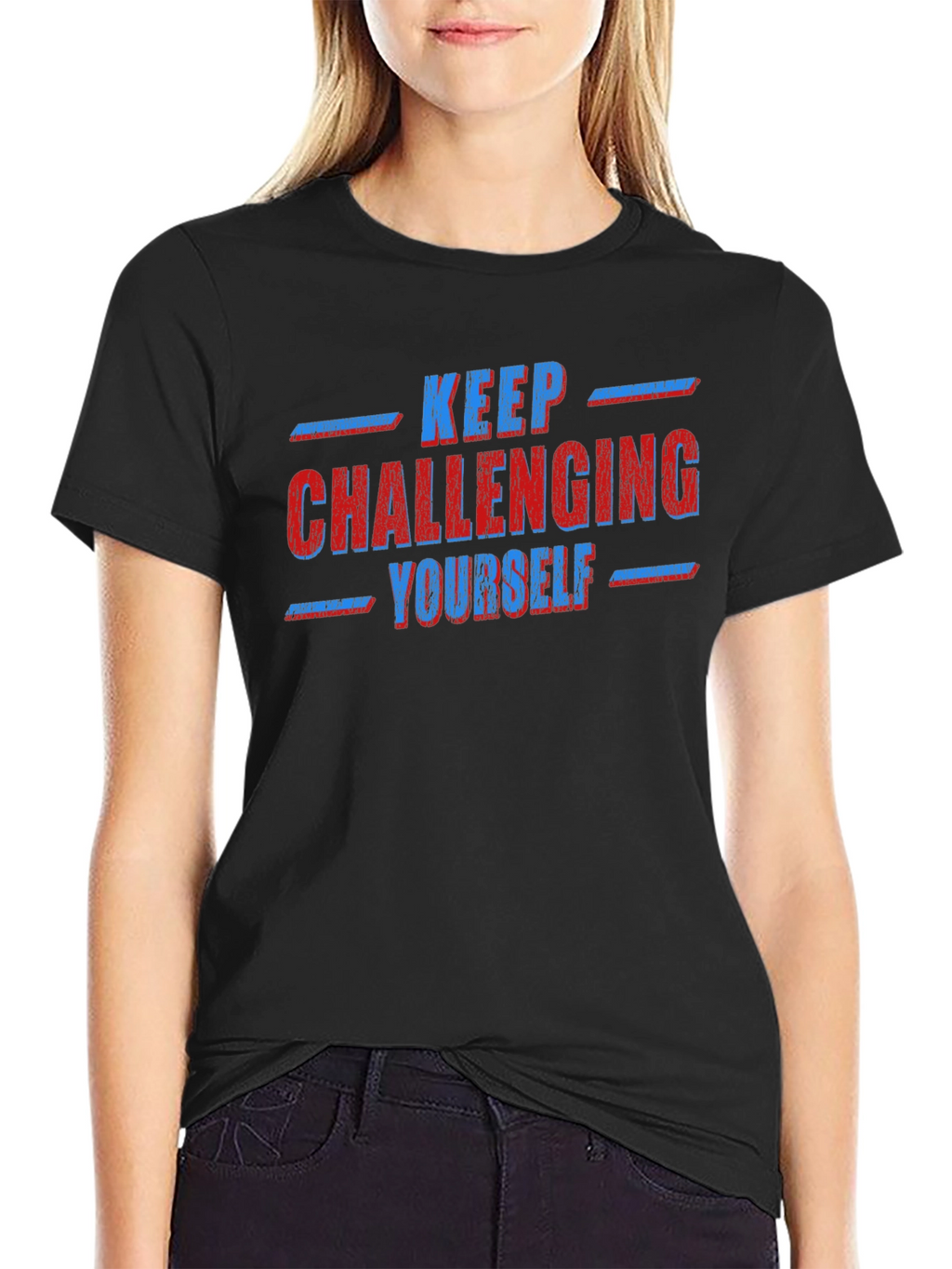 Keep Challenging Yourself Graphic Tee