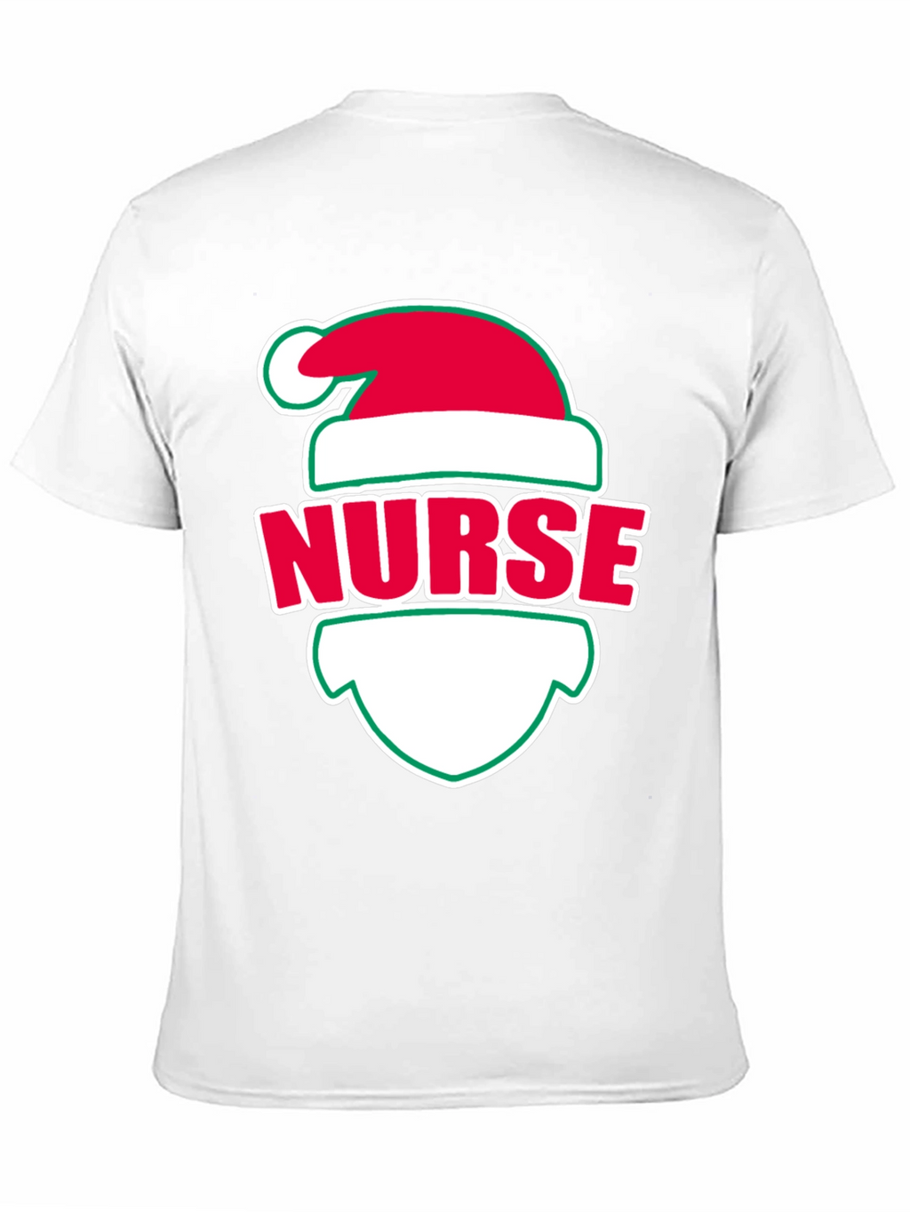 Nurse Christmas Santa Hat T-Shirt