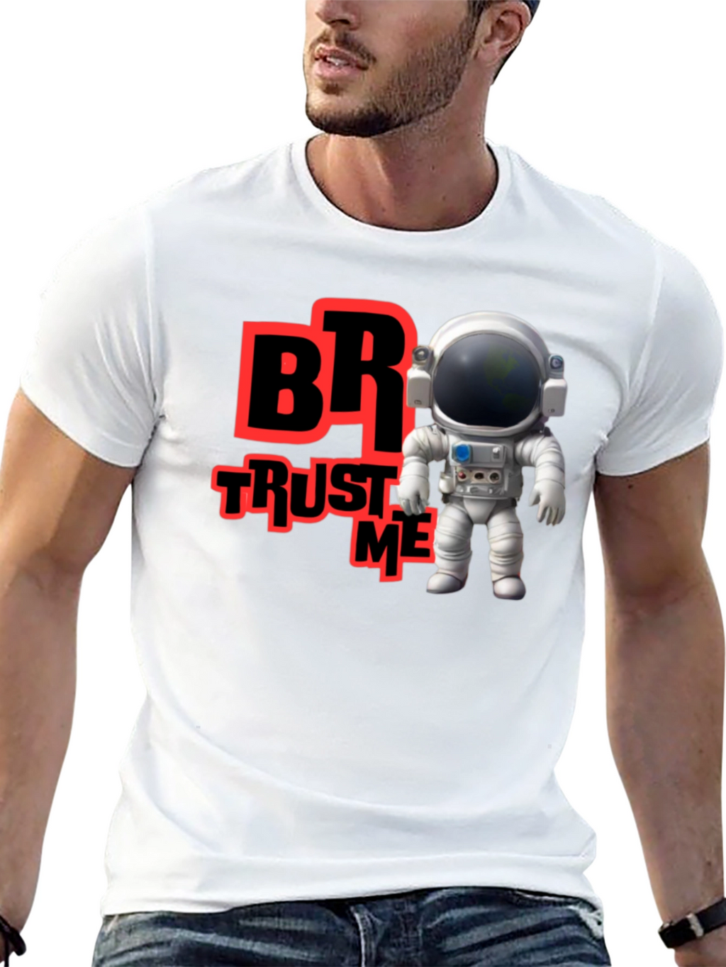 Trust Me Bro Astronaut T-Shirt