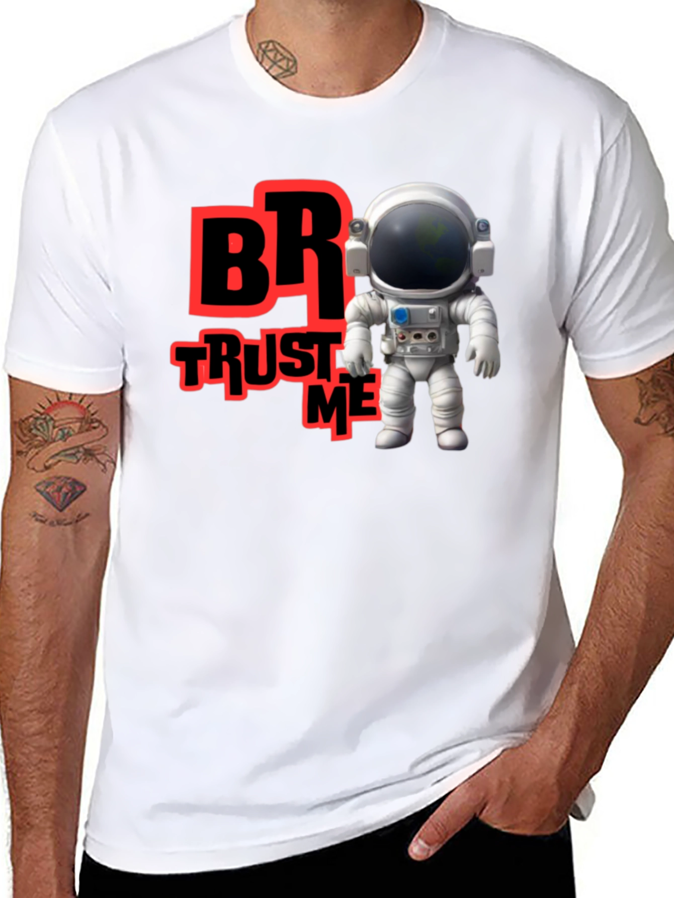 Trust Me Bro Astronaut T-Shirt