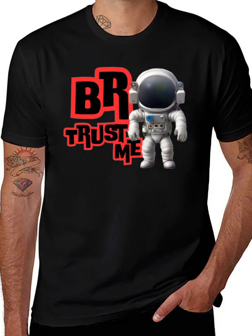 Trust Me Bro Astronaut T-Shirt