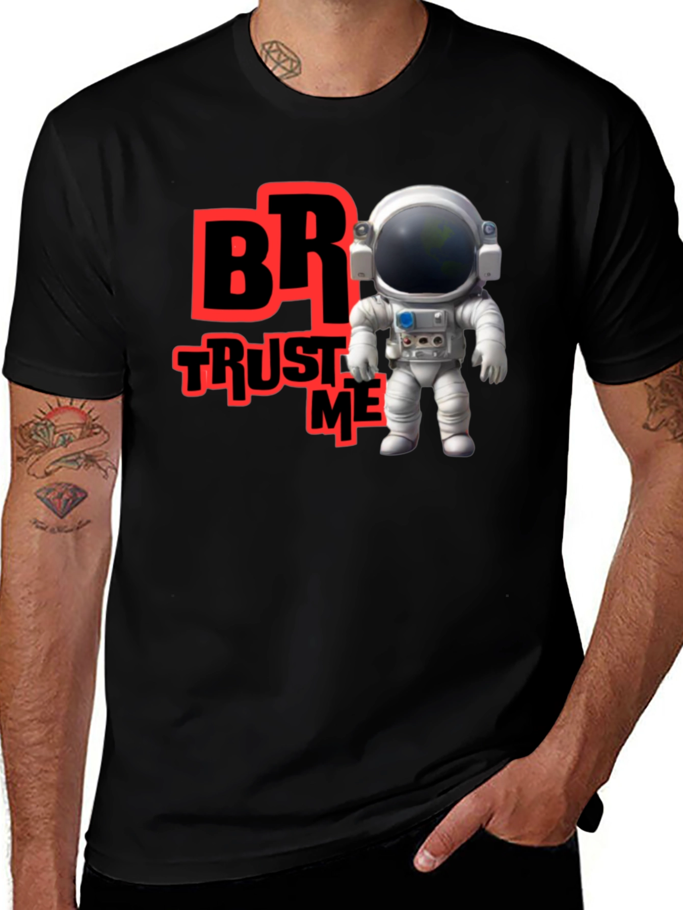 Trust Me Bro Astronaut T-Shirt