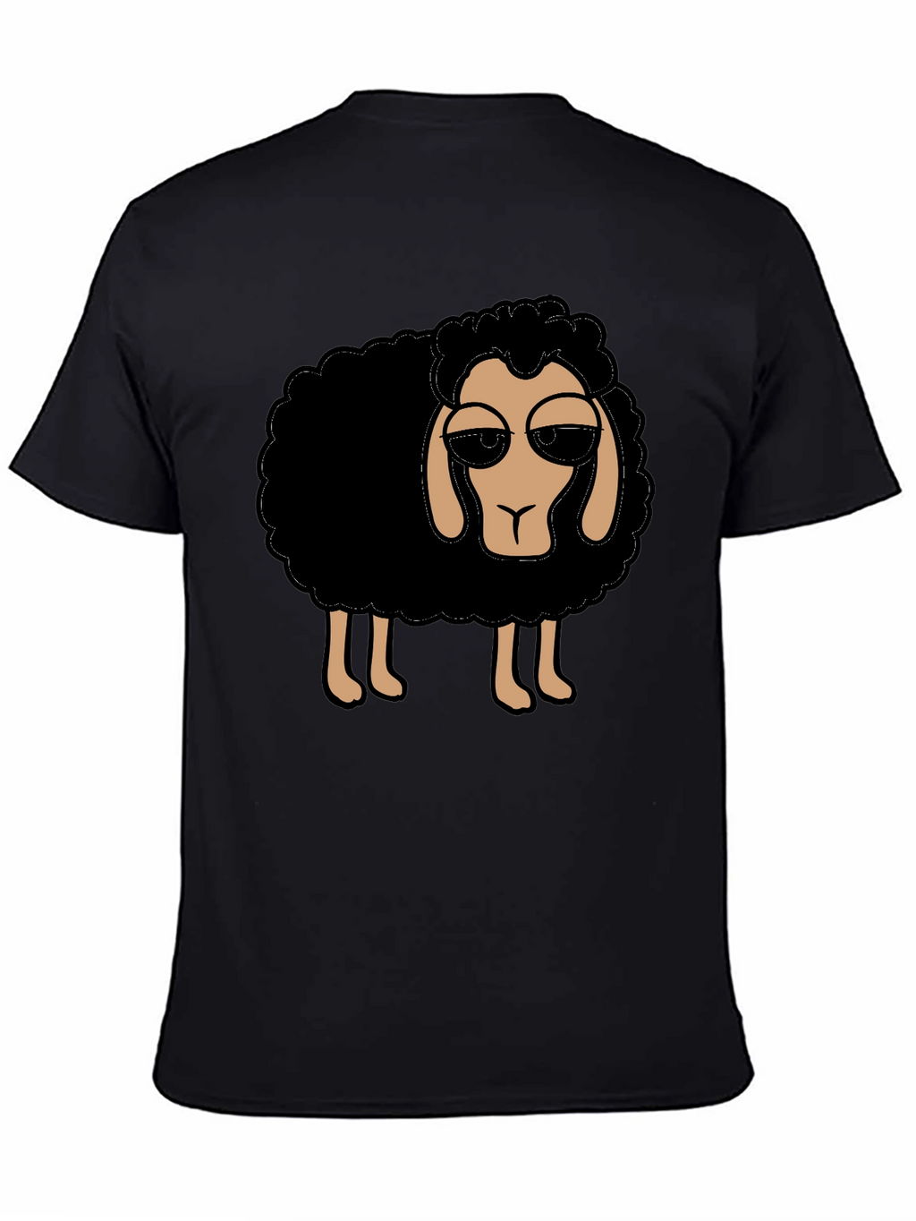Cool Sheep T-Shirt - Black