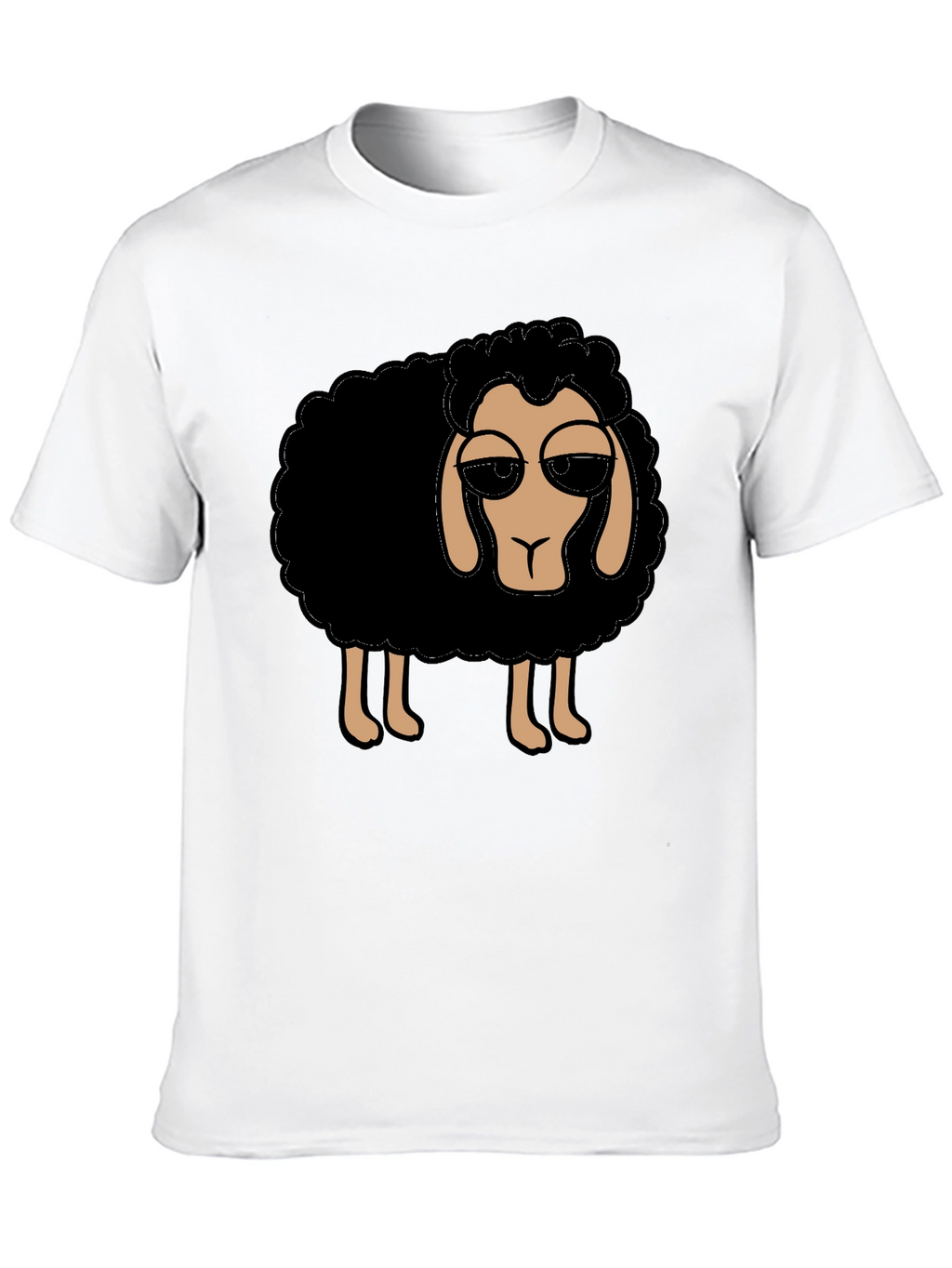 Cool Sheep T-Shirt - Black