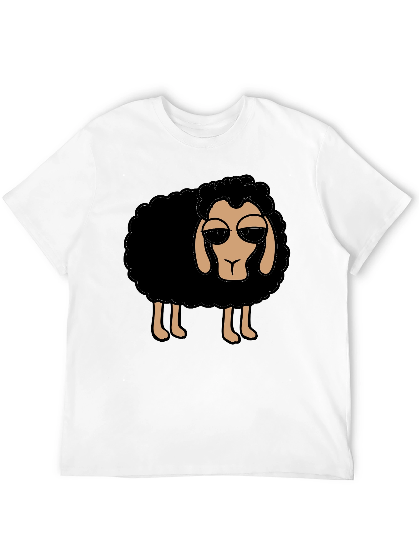 Cool Sheep T-Shirt - Black