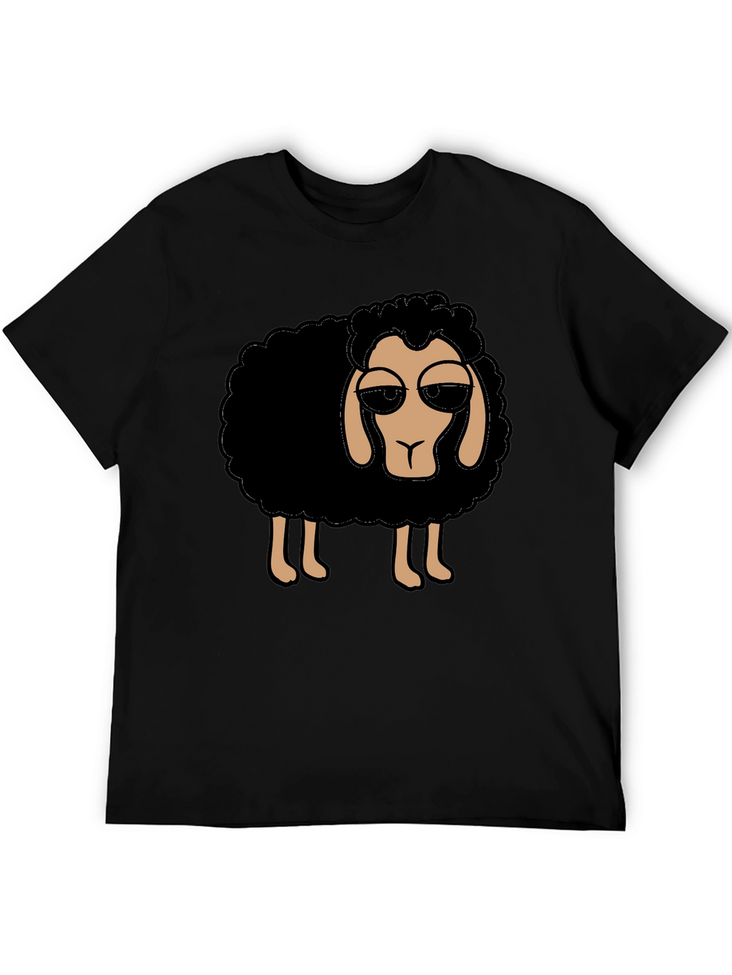 Cool Sheep T-Shirt - Black