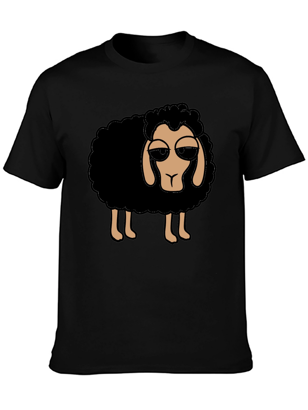 Cool Sheep T-Shirt - Black