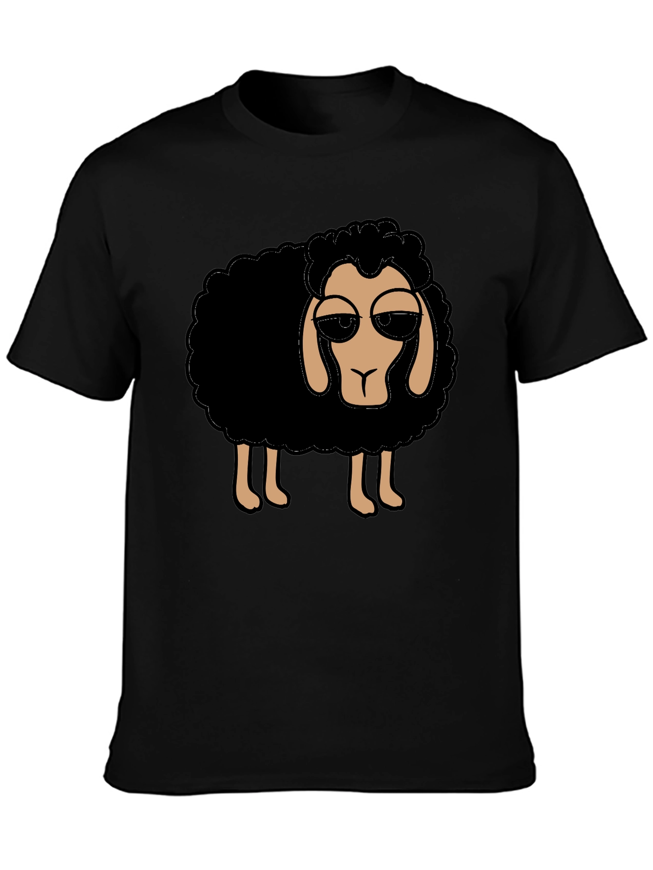 Cool Sheep T-Shirt - Black