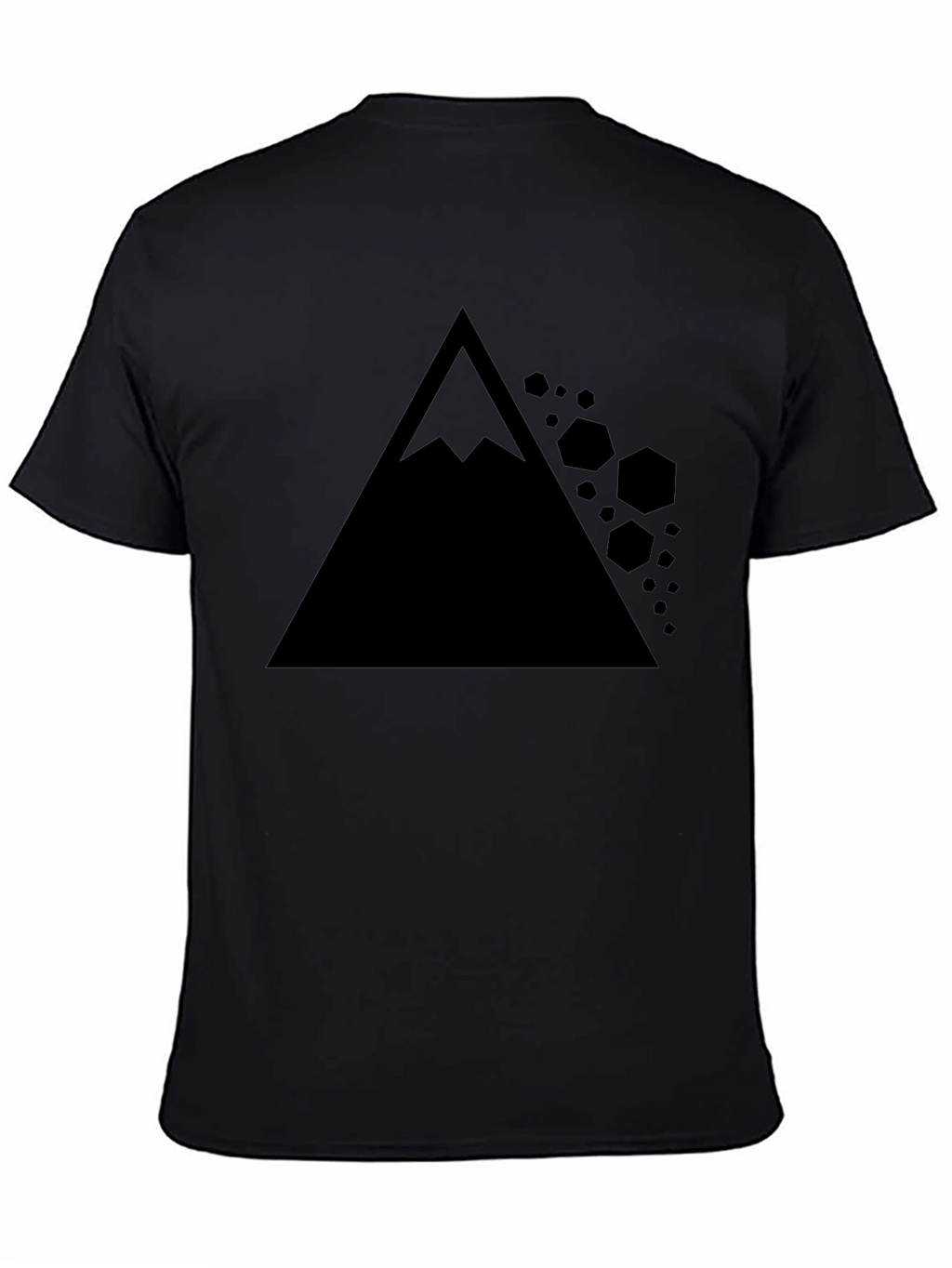 Geometric Mountain T-Shirt - Modern Graphic Tee