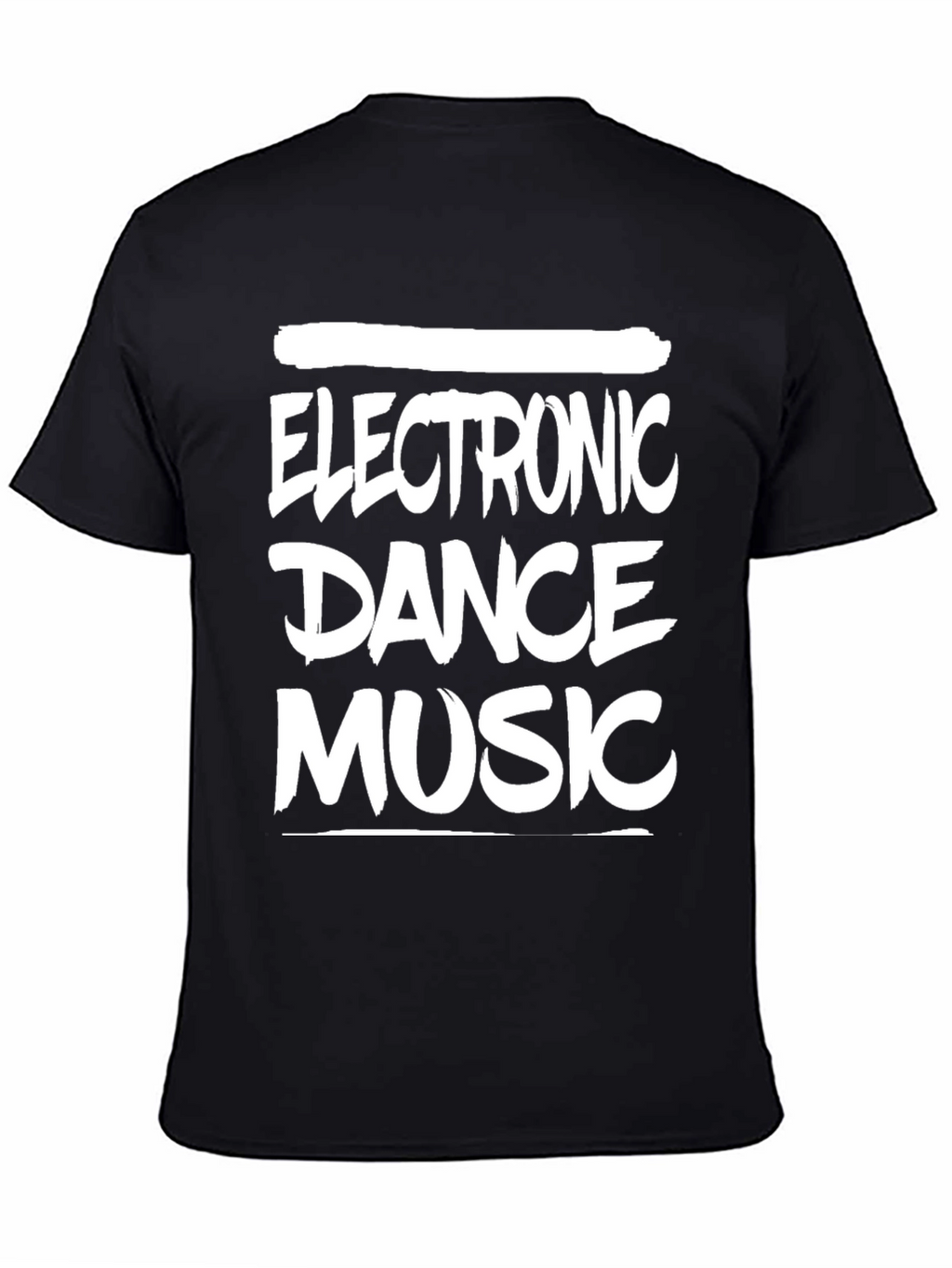 Electronic Dance Music Black T-Shirt