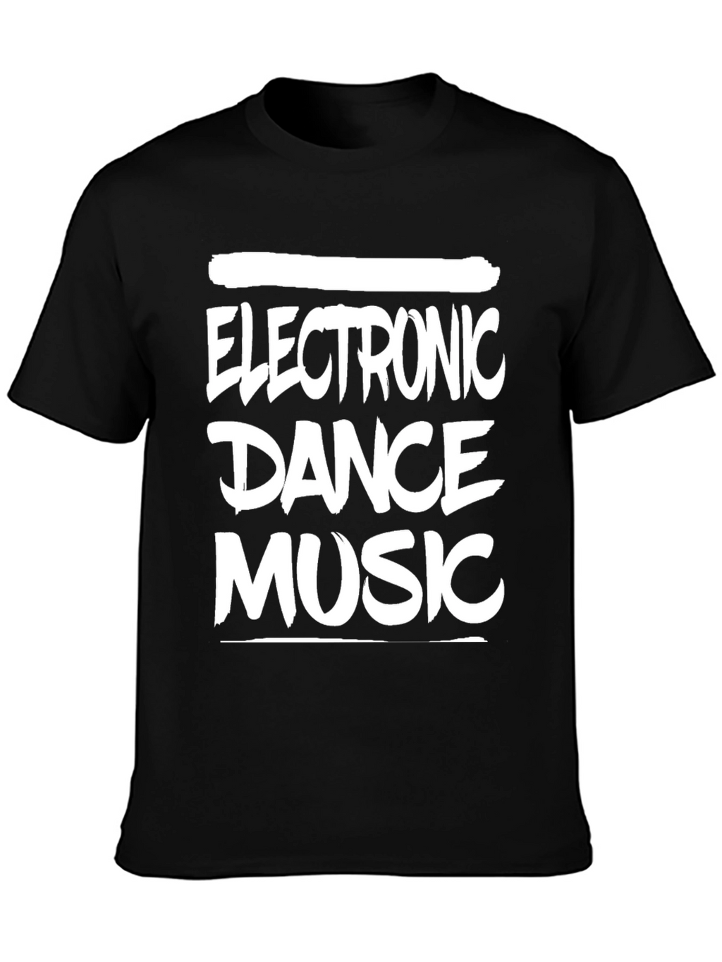 Electronic Dance Music Black T-Shirt