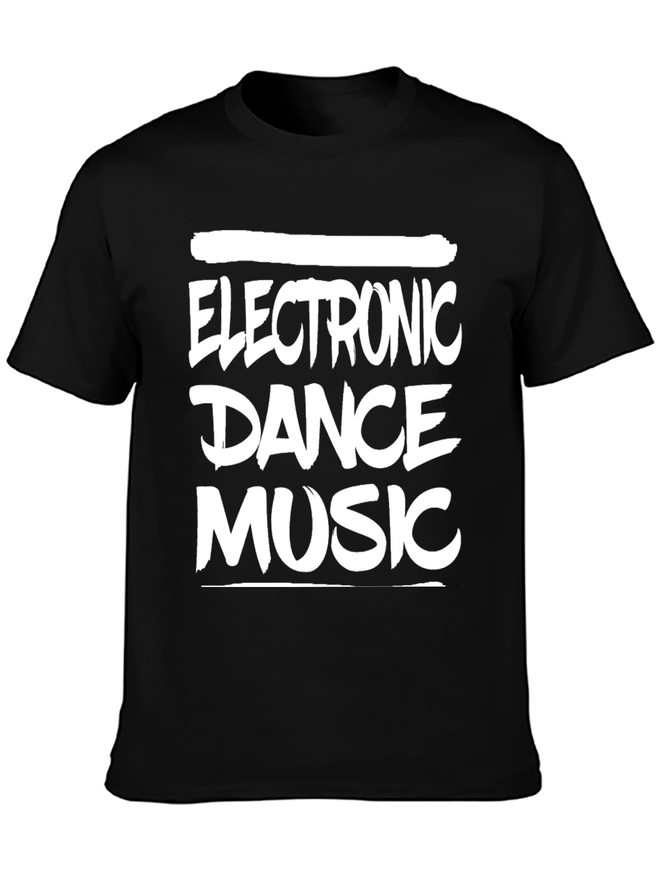 Electronic Dance Music Black T-Shirt