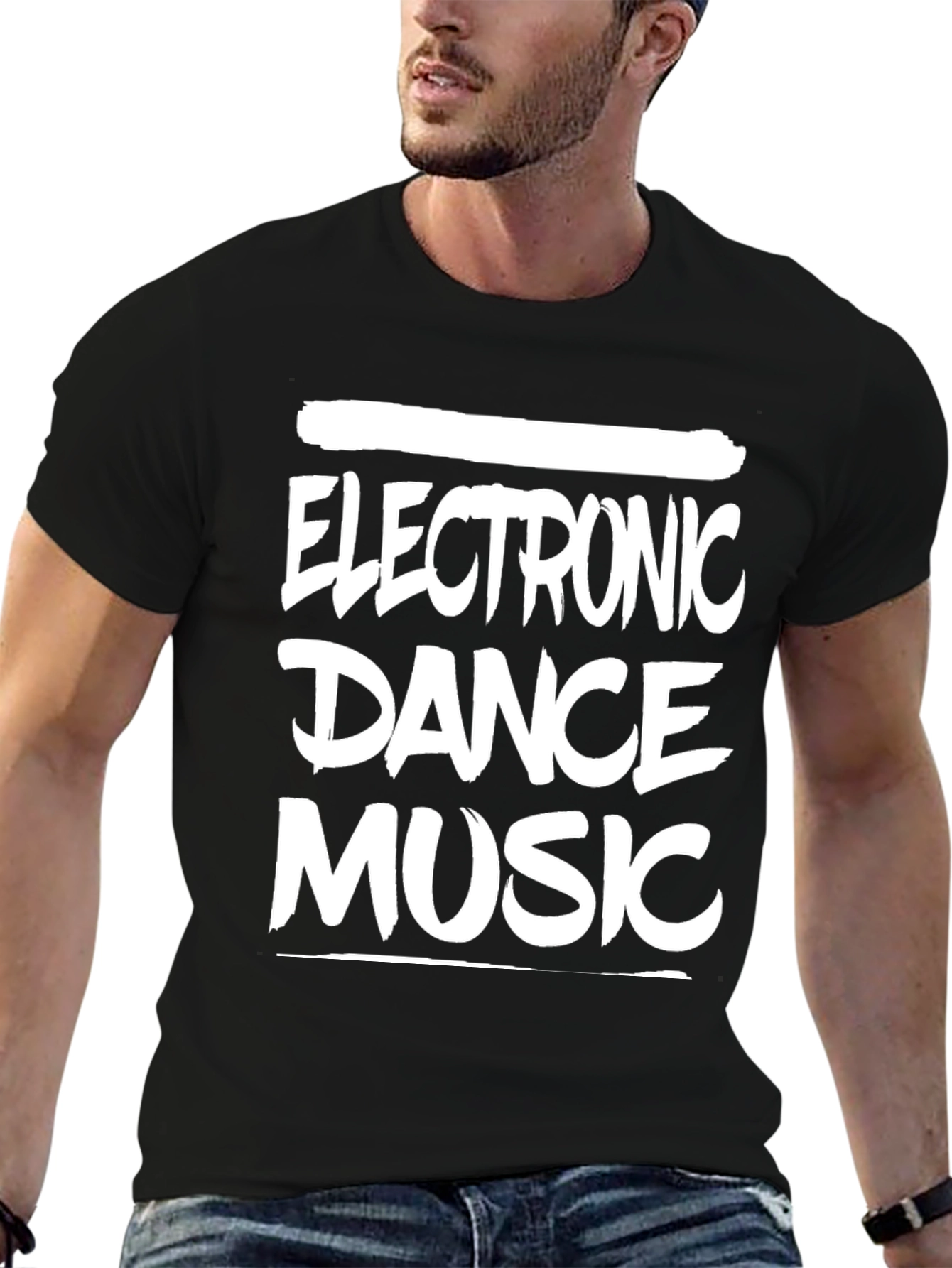 Electronic Dance Music Black T-Shirt