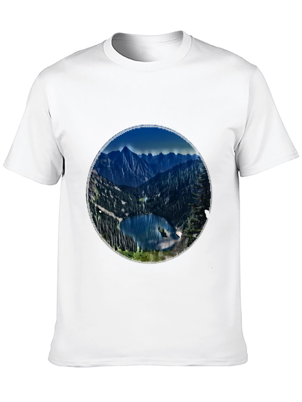 Mountain Lake Graphic Tee