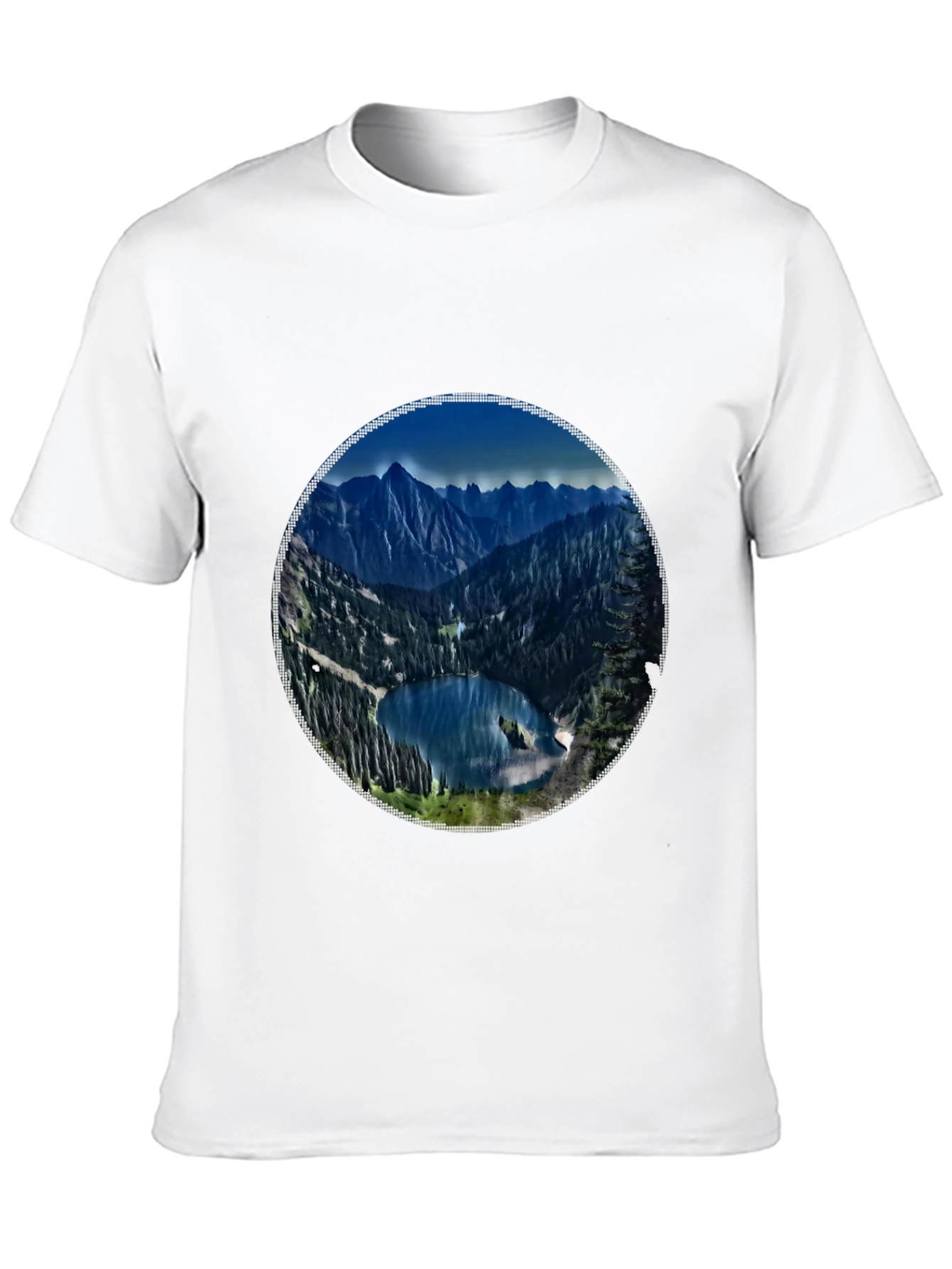 Mountain Lake Graphic Tee