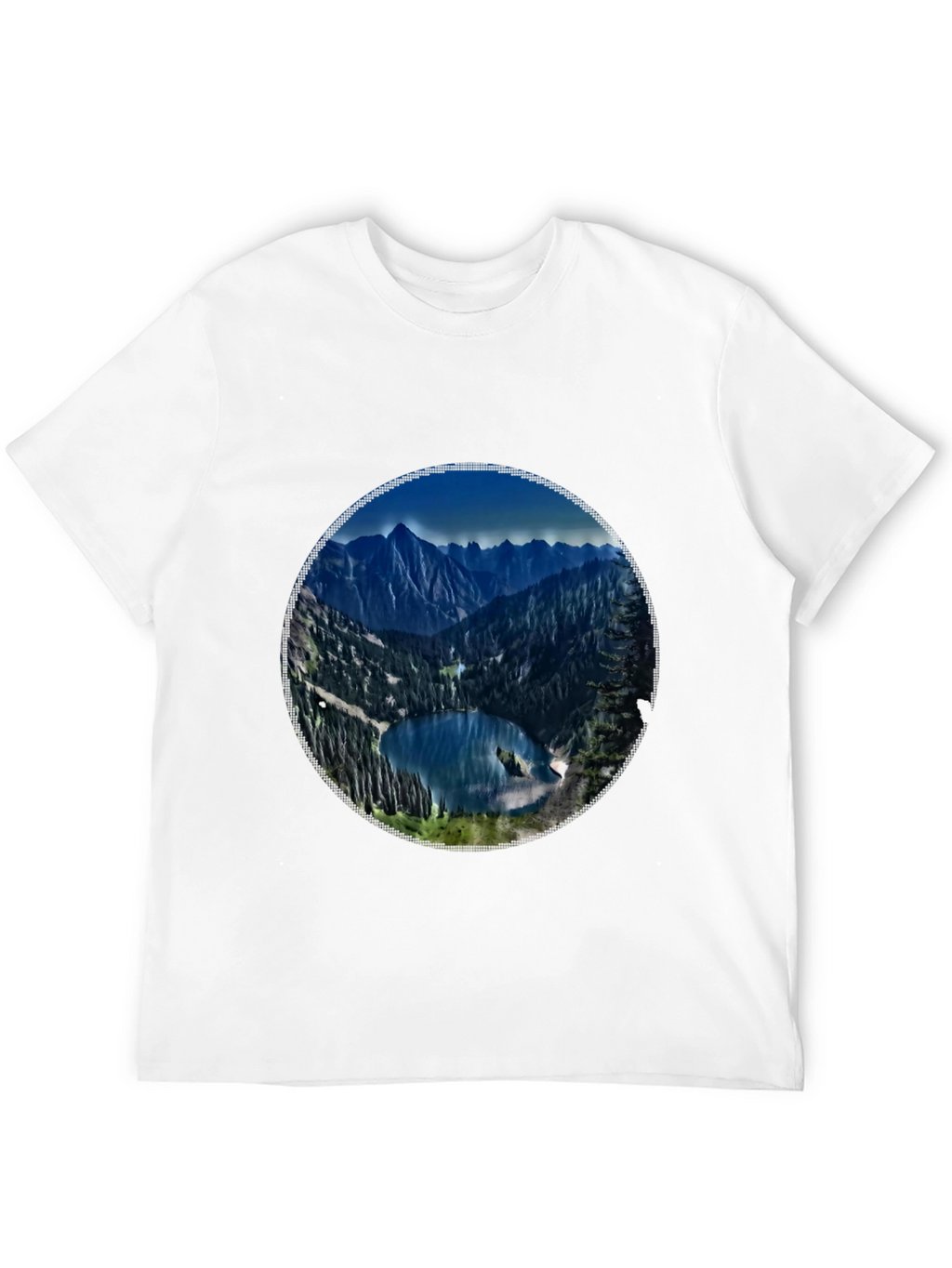Mountain Lake Graphic Tee